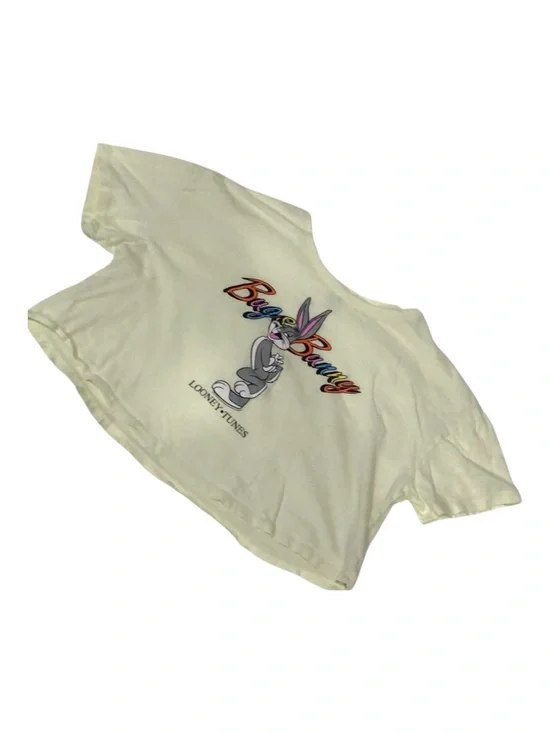 Old Navy Looney Tunes Bugs Bunny Graphic Crop Top – Girls XL – Yellow