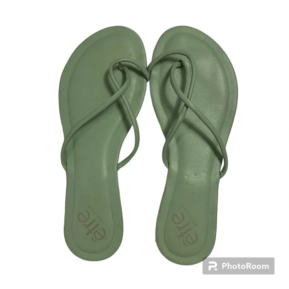 etre green sandals size 6‎ basic