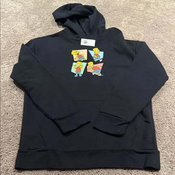 BART Simpson hoodie! Old navy. Super soft. Size 18 XXL boys