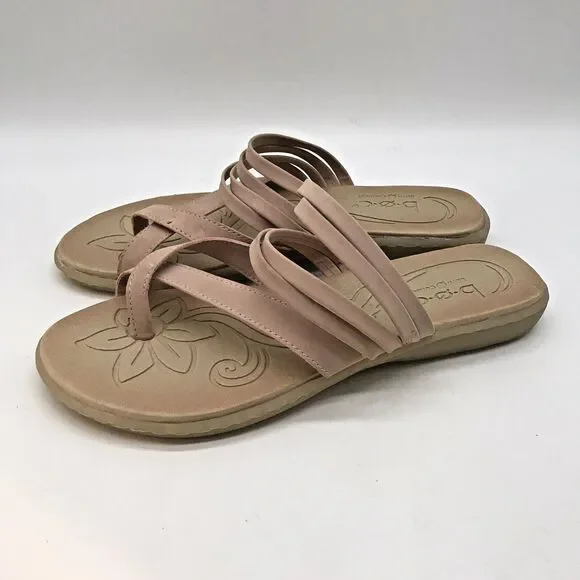 B.O.C. BØRN Concept Alisha Blush Sandals Women's 8M Pink Gum Sole Slip-On Slides
