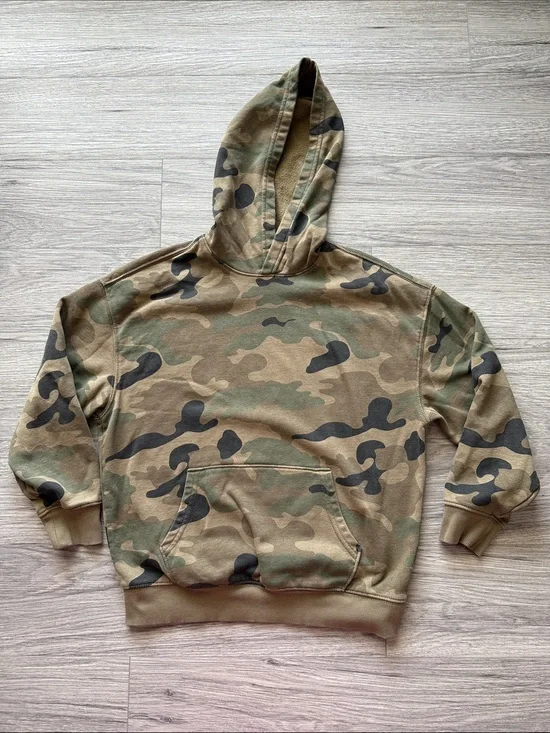 Old Navy Camo Hoodie Boys Size L 10/12