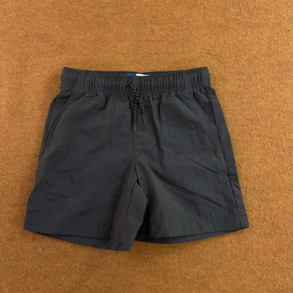 Old Navy Boys Size Medium (8) Gray Quick Dry Nylon Dock Shorts New