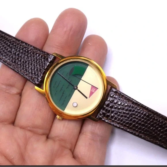 Vintage Bernard Hurtig 18th Hole Watch See Video