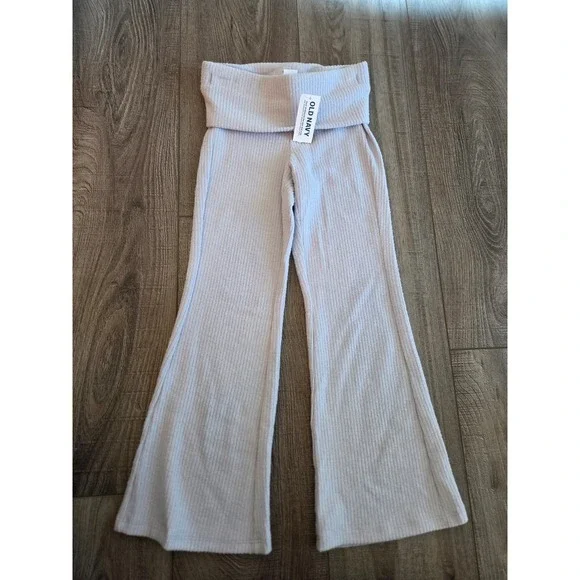 Old navy toddler girl cozy‎ blushed flare leggings size 5t