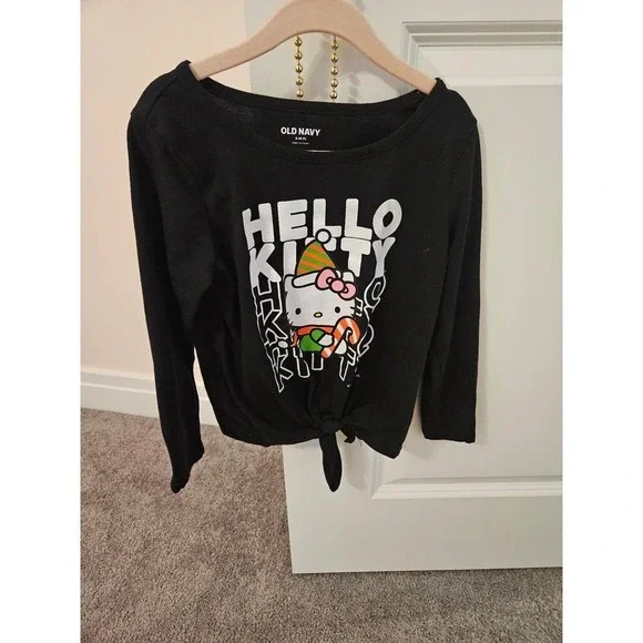 Hello kitty holiday‎ girls top size 6