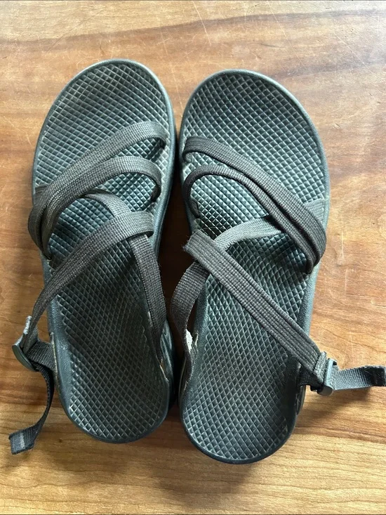 Chaco Black Strappy Outdoor Sandals