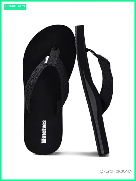 Women's Flip Flop Sandals Thong Beach Shoes Light Comfortable Casual Summer