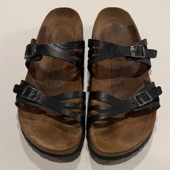 Birkenstock Black Strappy Sandals