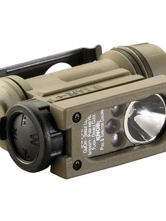 Military Streamlight 14510 Sidewinder Compact II 55-Lumen Hands-Free Flashlight