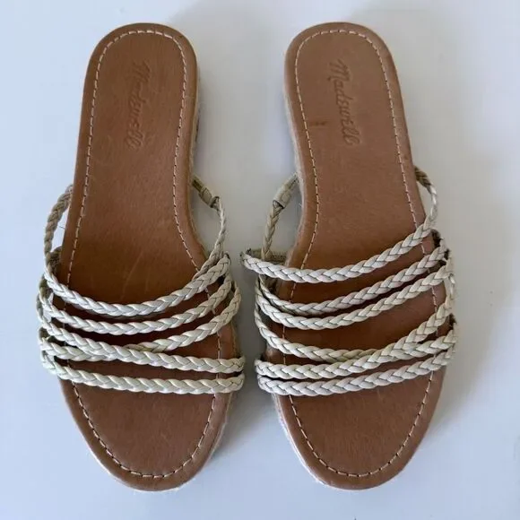 Madewell Kathryn Espadrille Sandals Sz 7
