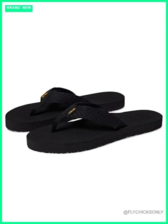 Women's Rubber Flip Flop Sandals Lightweight Breathable Walking