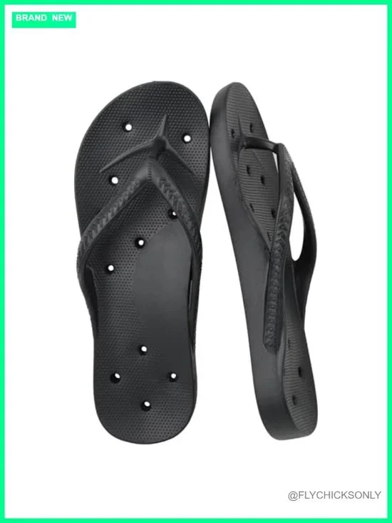 Non-Slip Shower Sandals with Arch Support, Quick-Dry EVA Flip Flops
