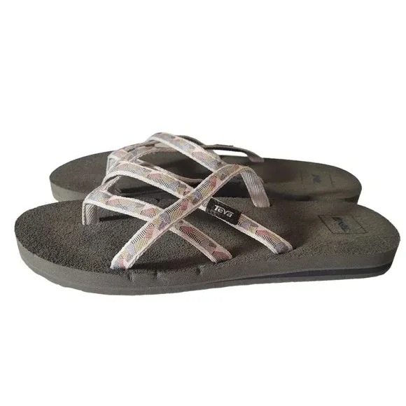 Teva Olowahu Sandals Women's‎ Size 11 Flip Flops Thongs Summer Beach Outdoor