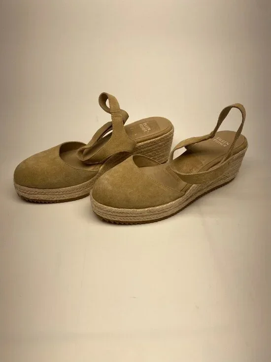 Eileen Fisher Women Nessa Espadrille Wedge Sandal  Sz 9.5
