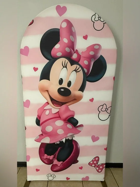 Minnie Mouse Arch Backdrop Cover