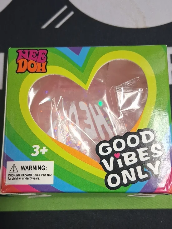 Pink 'Good Vibes Only' Stress Ball