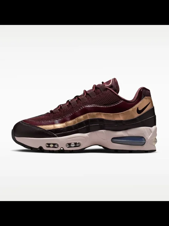 New Nike Air Max 95 Big Bubble SE Size 7.5 In Burgundy Crush