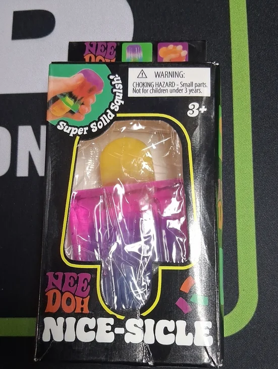 Nice-Sicle Pink and Yellow Super Squeezy Party Favor