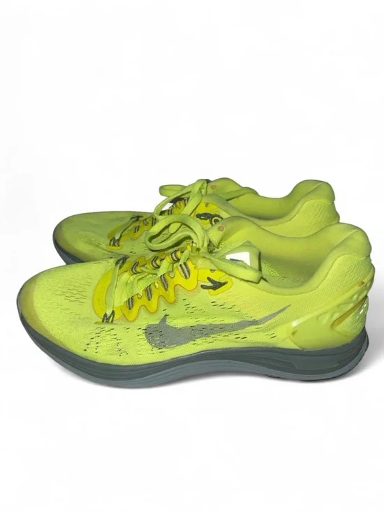 Nike Lunarglide 5 Running Shoes Neon Size 9