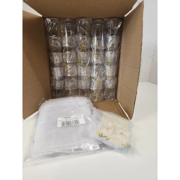 25 Piece Set Mi Bautizo Baptism Favors Cups Cards Organza Bags Recuerdos DIY