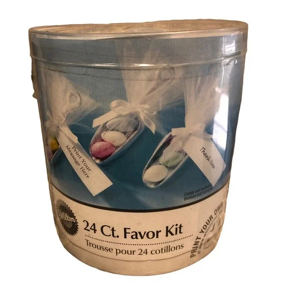 Wilton Mini Candy‎ Scoop Favor Kit  24 Count - New Wedding Bridal Shower