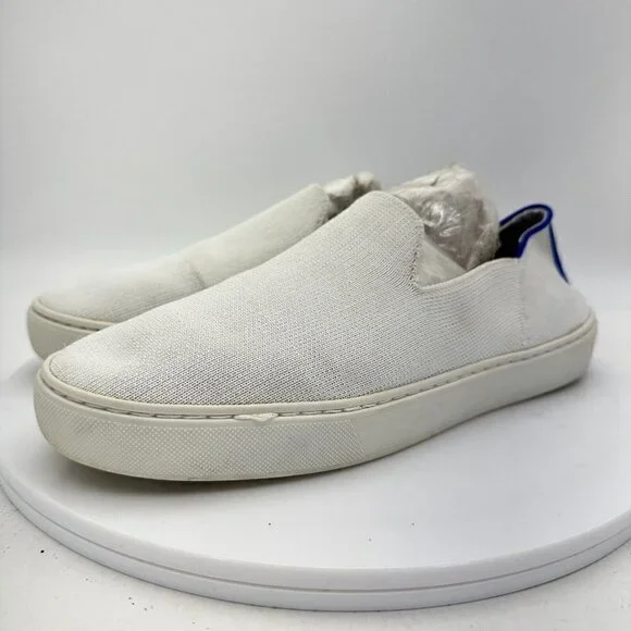 Rothys The Original Slip On Sneaker Bright White Women Comfort Shoes Size 8