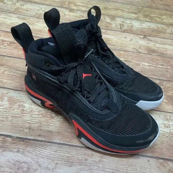 Air‎ Jordan XXXVI Shoes Youth 5 Black Red Basketball Athletic DA9054-001