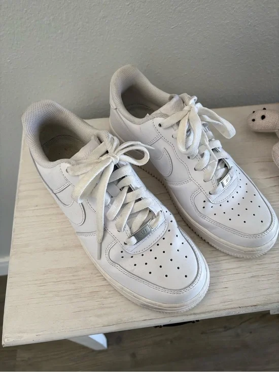 Nike All-White Low-Top Sneakers