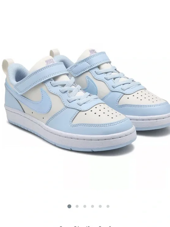 NIKE Kids' Court Borough Recraft Low Top Sneaker