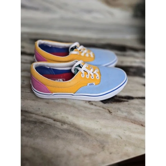 Vans Era Canvas 'Colorblock' Multi/Bright Women 7.5 Men 6 Retro Style Y2K Style‎