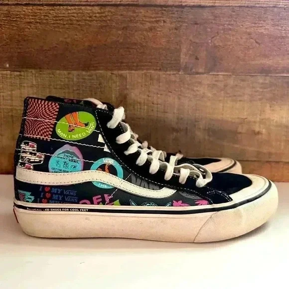 Vans Sk8-Hi 138 Decon V66 Black/Multi Unisex Sneaker Shoe