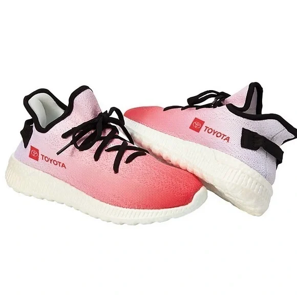 Toyota women’s  Sneakers - Pink and White