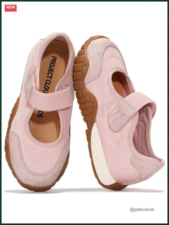Kids Mary Jane Sneakers with Memory Foam & Non-Slip Sole