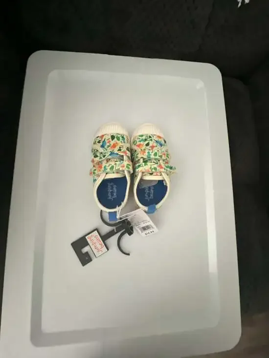 Jumping Beans Toddler Boys Dinosaur Print Bump Toe Sneakers