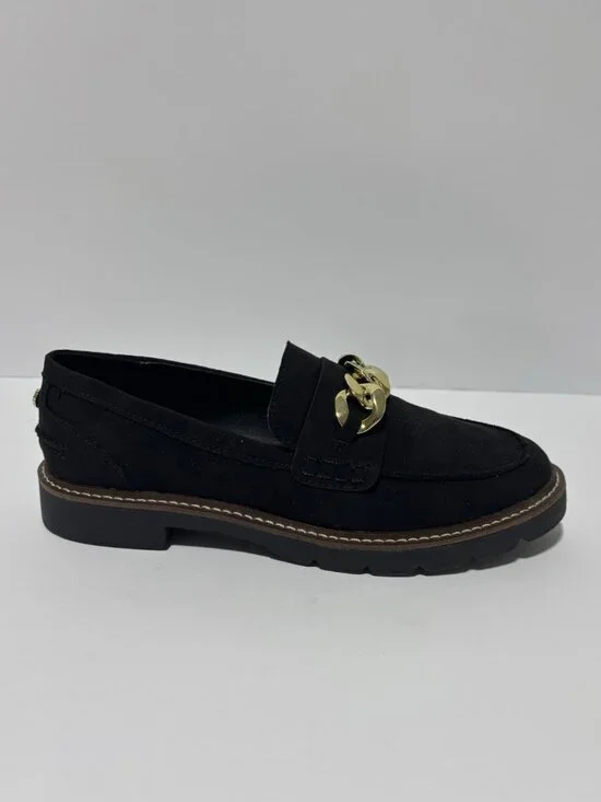 Anne Klein Women’s Black Slip-On Loafers, Size 8 M