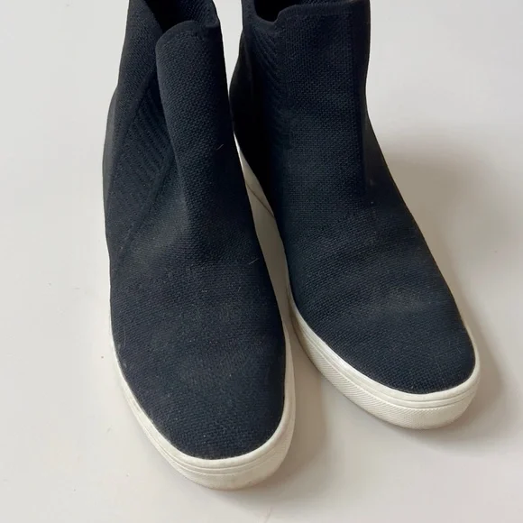 MIA Black Slip-On Sneakers