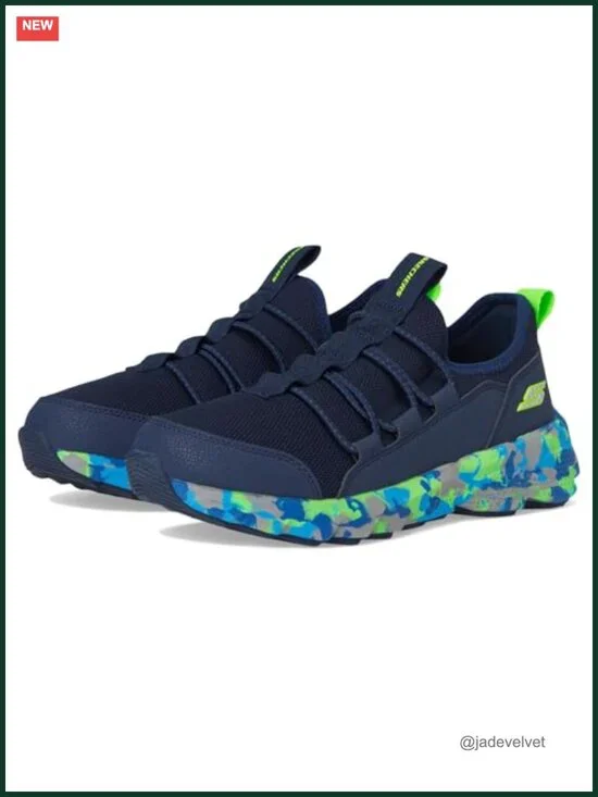Athletic Sneakers with Adaptive Closure, Machine Washable, Cushioned Insole