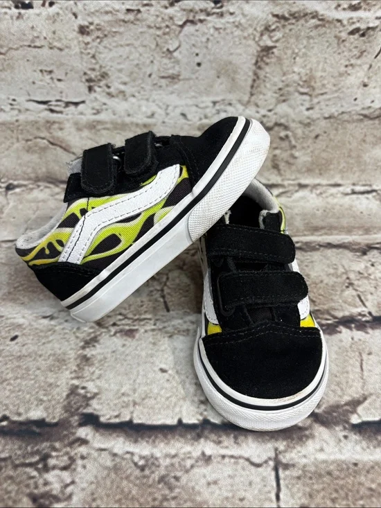 Vans Old Skool Slime Flame Toddler shoes