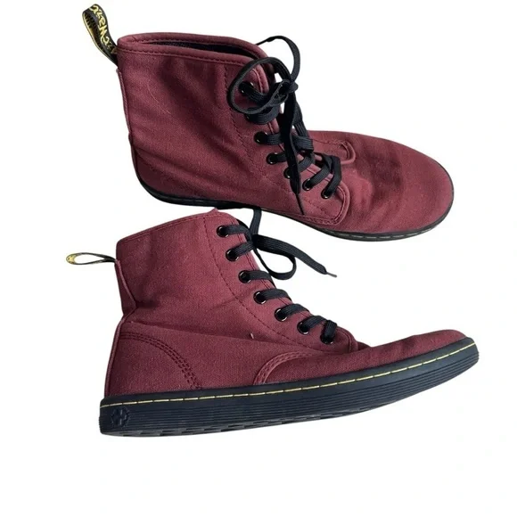 Dr. Martens - Shoreditch Canvas High Top Sneakers Sz 8