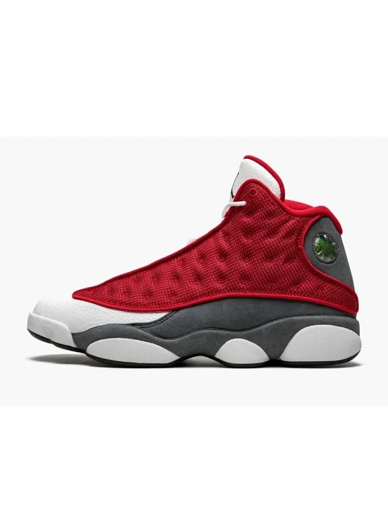 Air Jordan 13 Retro sneakers Red Flint white gray Jumpman youth boys 3.5