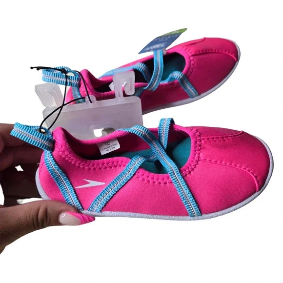 Speedo Pink Mary Jane Water‎ Shoes Size: 9-10
