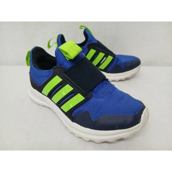 Adidas Toddler Activeride 2.0 Running Shoes‎ HP6037 Ink Sour Green Blue Sz 11.5