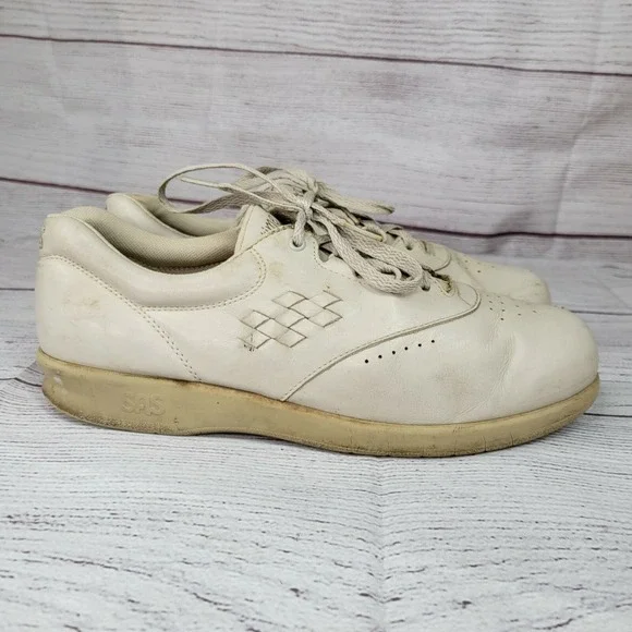 SAS Shoes Womens 8 S‎ Tripad Comfort Walking  Leather Beige