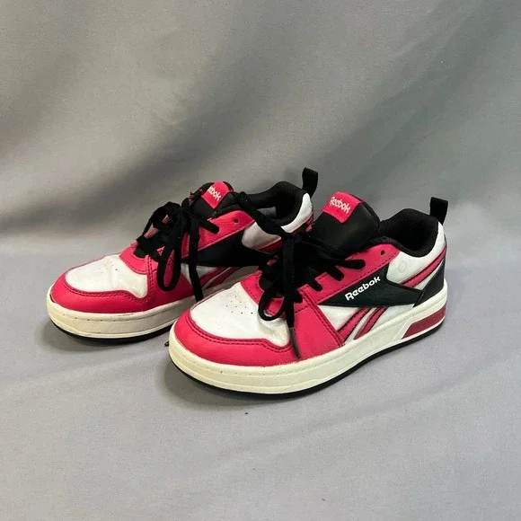 Reebok Royal Prime Step N Flash‎ 100202285 Girls 13 Trainer Shoes White Sneakers