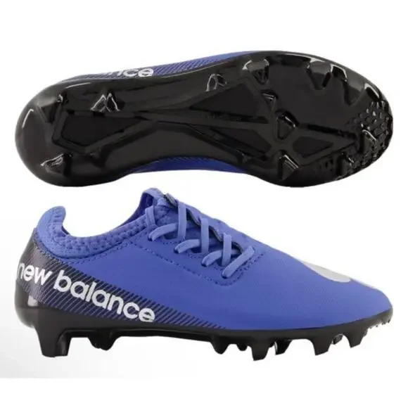 New Balance Furon V7 Dispatch Junior Soccer Cleats Blue Youth Sz 2 NEW