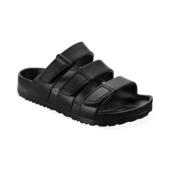 Sun + Stone Girls Black Sandals Size‎ 2M