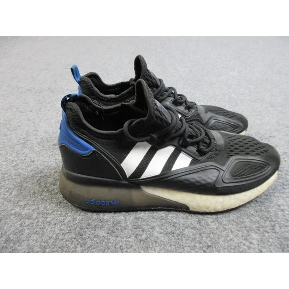 Adidas Originals Zx 2K Boost Shoes Boys Size 7 Black Juniors Sneakers‎ FY1707