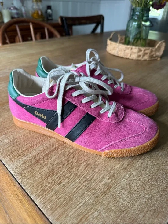 Gola Sneakers Pink Suede