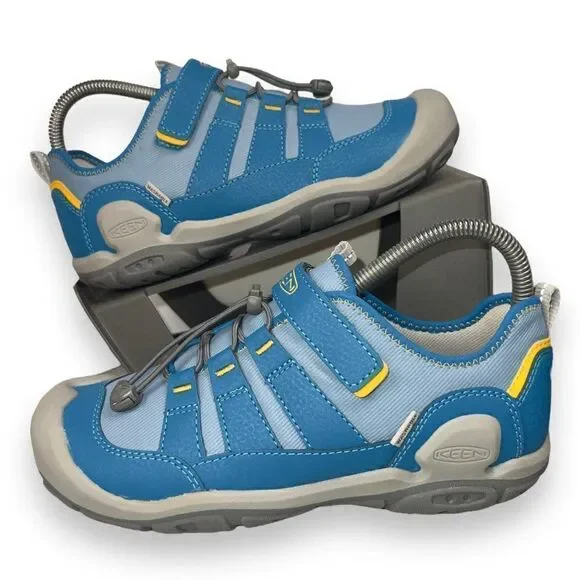 Keen Knotch Hallow Sneakers Shadow/Mykonos Blue 1026688 Youth 5‎ Women's 6.5