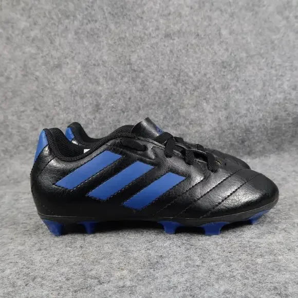 Adidas Shoes Kids 12k Soccer Cleats Goletto FG Football Boot Black Blue Youth